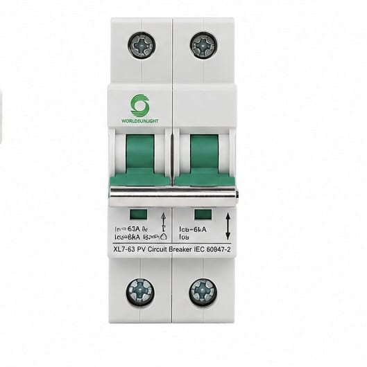 Interruptor Termomagnético Fotovoltaico DC Bipolar